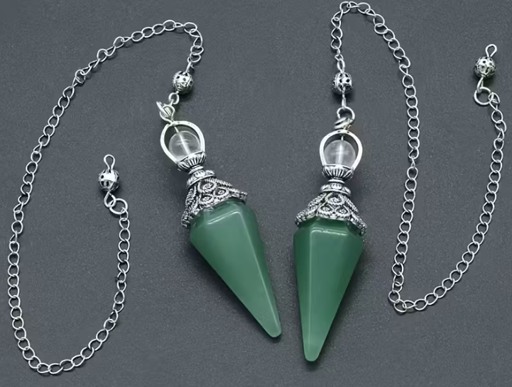 Kyvadlo s kouzelným kovovým zdobením | Avanturín