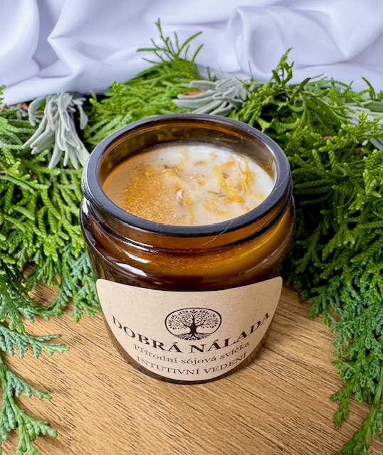 DOBRÁ NÁLADA přírodní sójová svíčka 180ml