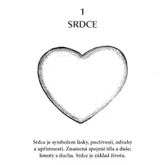 KARTY S POSVÁTNÝMI SYMBOLY 52 karet + výkladová kniha