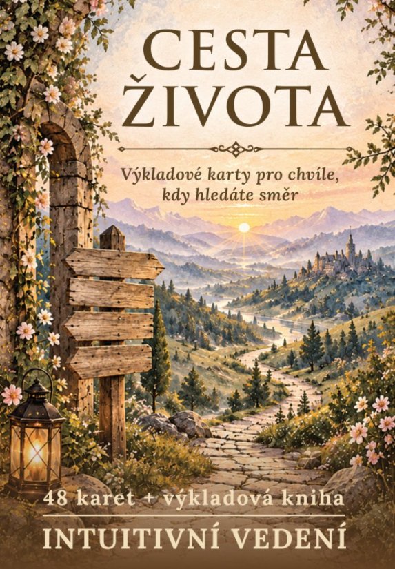 CESTA ŽIVOTA | 48 karet + výkladová kniha