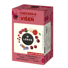 Čajový dýchánek CASCARA & VISEŇ | 20 sáčků