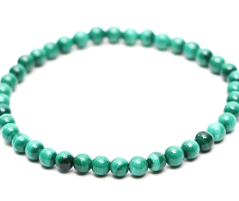 Dětský náramek z malachitu 4mm kuličky