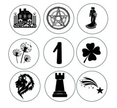 SYMBOLY | 78 symbolů + výkladová kniha