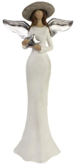 Anděl s kloboučkem a hvězdou 36cm