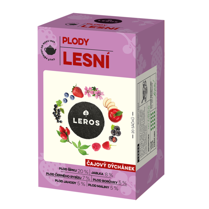 Čajový dýchánek LESNÍ PLODY | 20 sáčků
