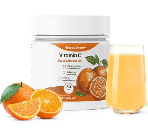 Vitamín C 500mg | lipozomální | vysoká vstřebatelnost | 30 dávek