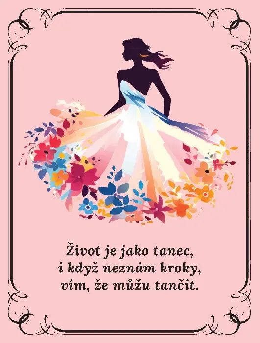 SÍLA ŽENY | 55 karet | Kouzlo afirmací