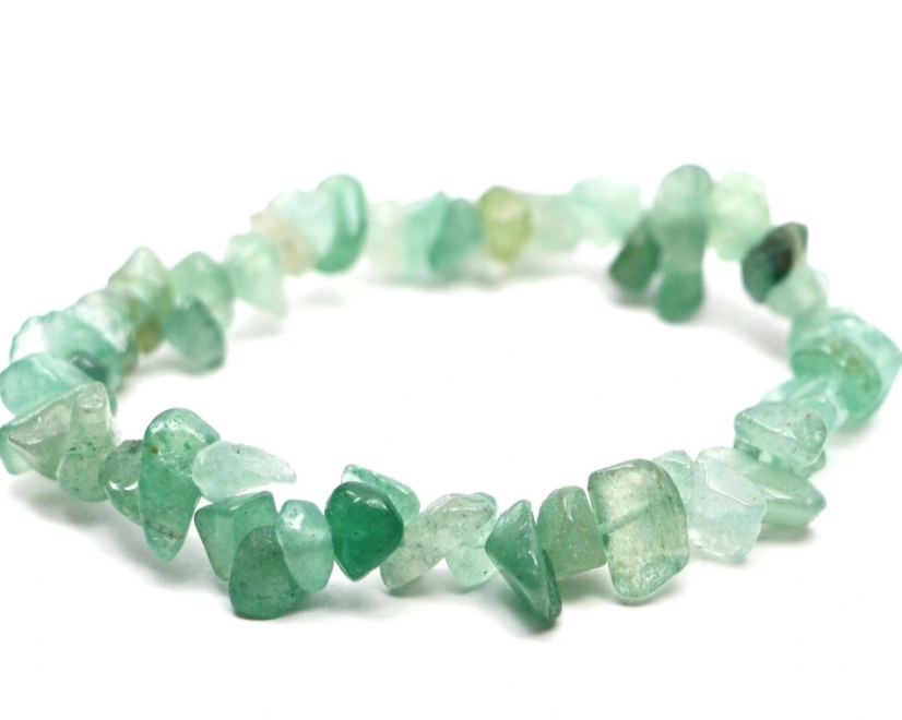 Dětský náramek z avanturínu sekaný