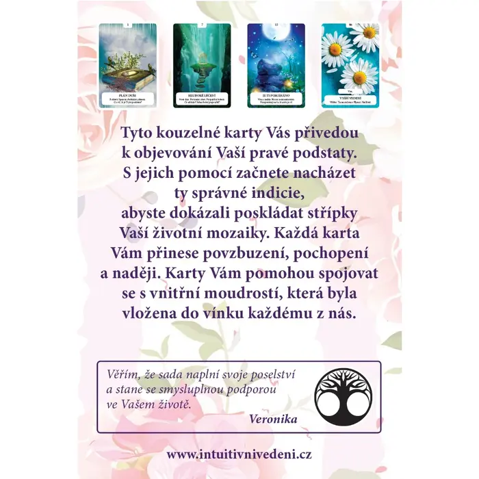MOUDROST DUŠE | 46 karet + výkladová kniha