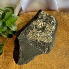 Šungit s pyritem č.9