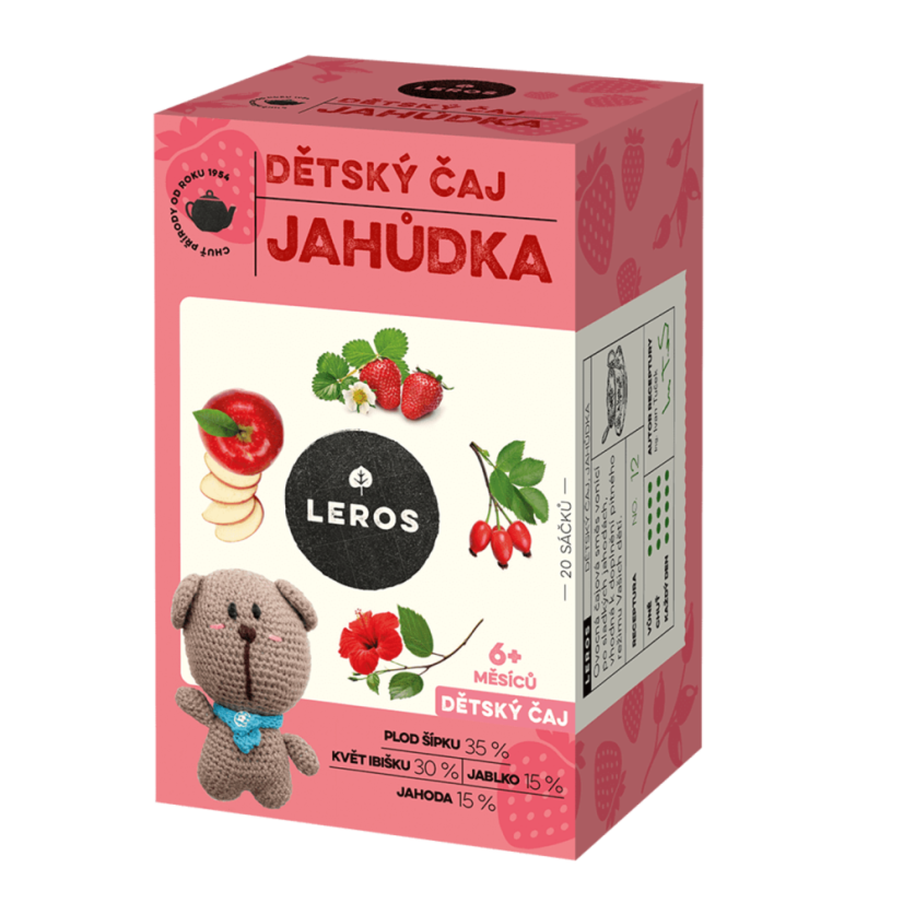 Dětský čaj JAHŮDKA | 20 sáčků