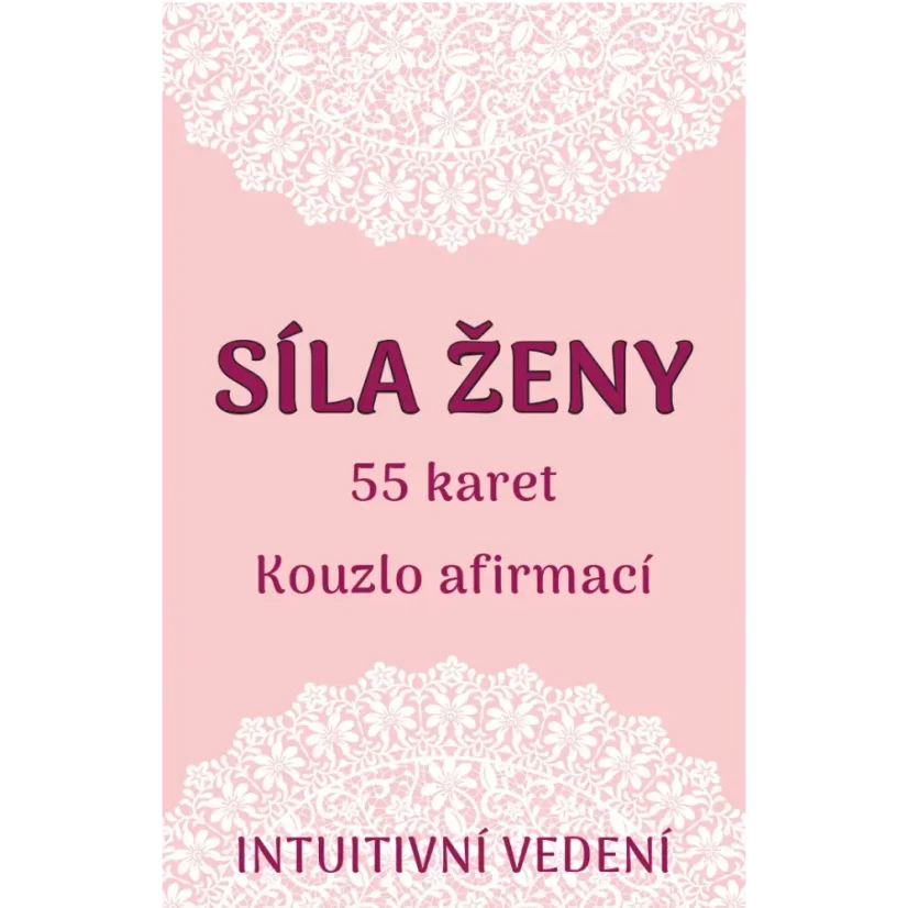 SÍLA ŽENY | 55 karet | Kouzlo afirmací