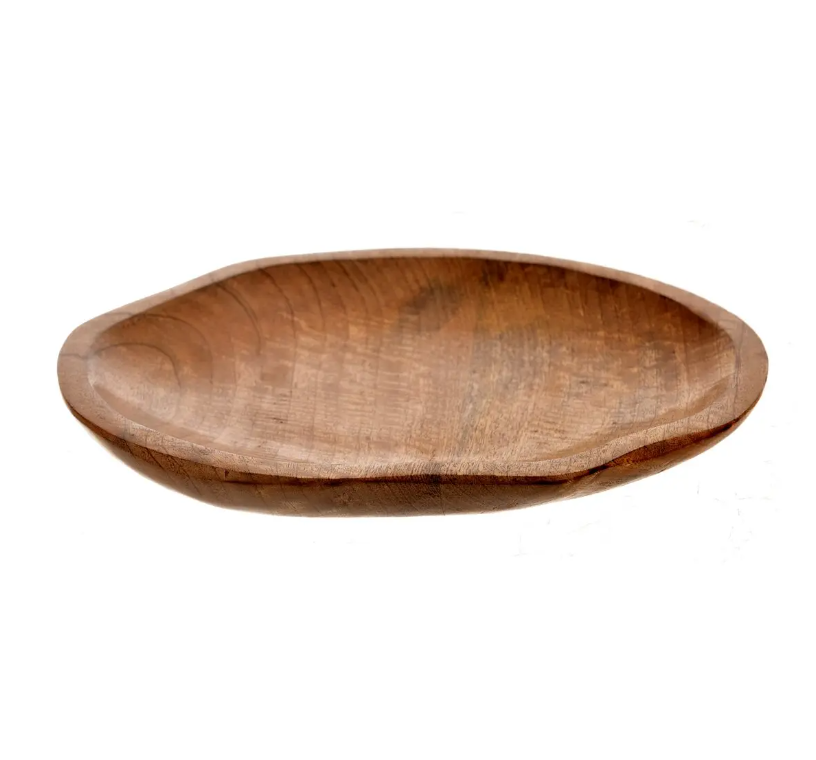 Tác z mangového dřeva pr. 30cm