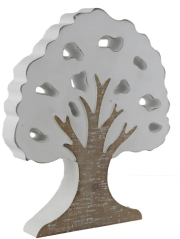 Dekorace strom ze dřeva 20,5cm