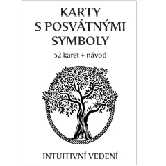 KARTY S POSVÁTNÝMI SYMBOLY 52 karet + výkladová kniha