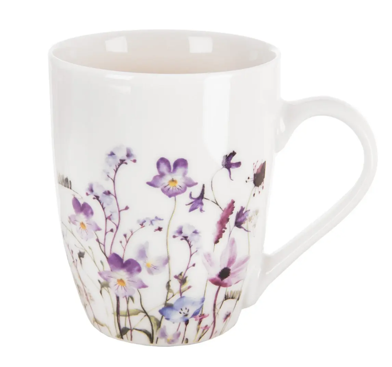 Porcelánový hrnek louka