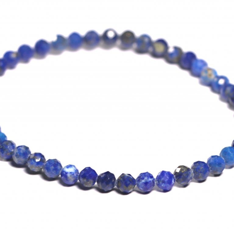 Náramek z lapis lazuli 4mm fazetový