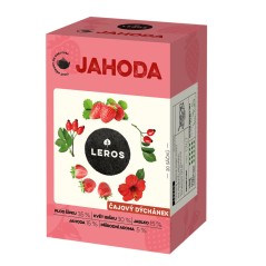 Čajový dýchánek JAHODA | 20 sáčků