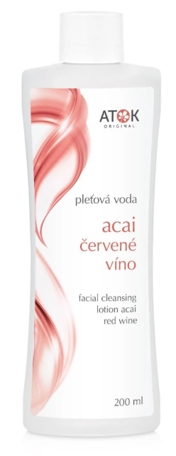 Pleťová voda Acai - červené víno | 200ml