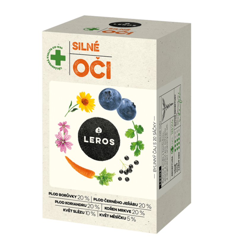 Bylinný čaj SILNÉ OČI | 20 sáčků