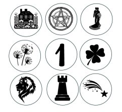 SYMBOLY | 78 symbolů + výkladová kniha