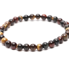 Dětský náramek z tygřího oka 4mm kuličky