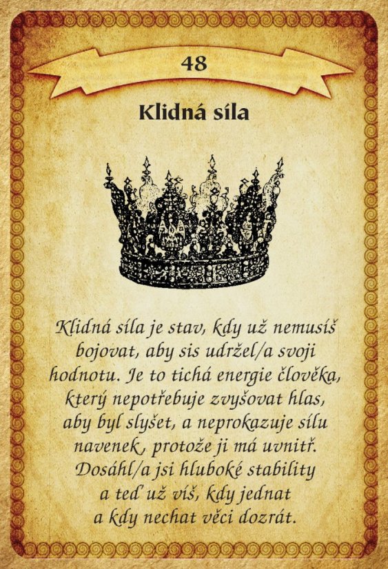 VZKAZY V LAHVI | 52 karet + výkladová kniha
