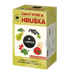 Čajový dýchánek ČERNÝ RYBÍZ & HRUŠKA | 20 sáčků