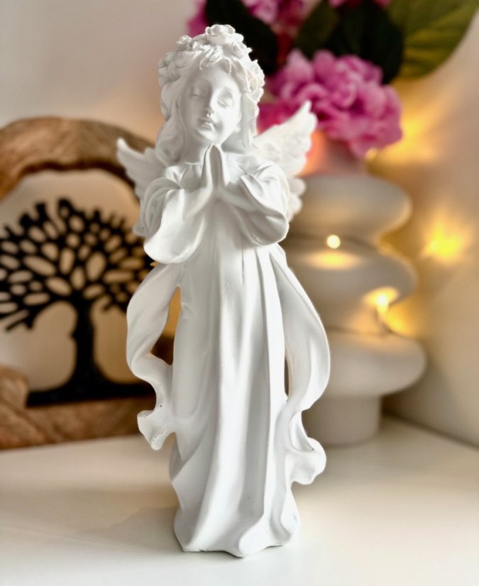 Modlící se anděl 29cm