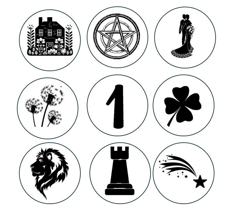 SYMBOLY | 78 symbolů + výkladová kniha