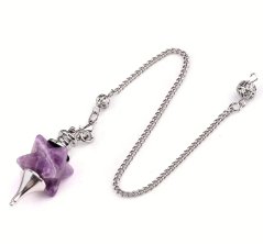 Kyvadlo s merkabou | Ametyst