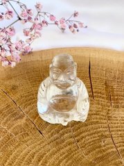 Budha z křišťálu 3,5cm
