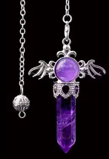 Kyvadlo s kovovými křídly | Ametyst
