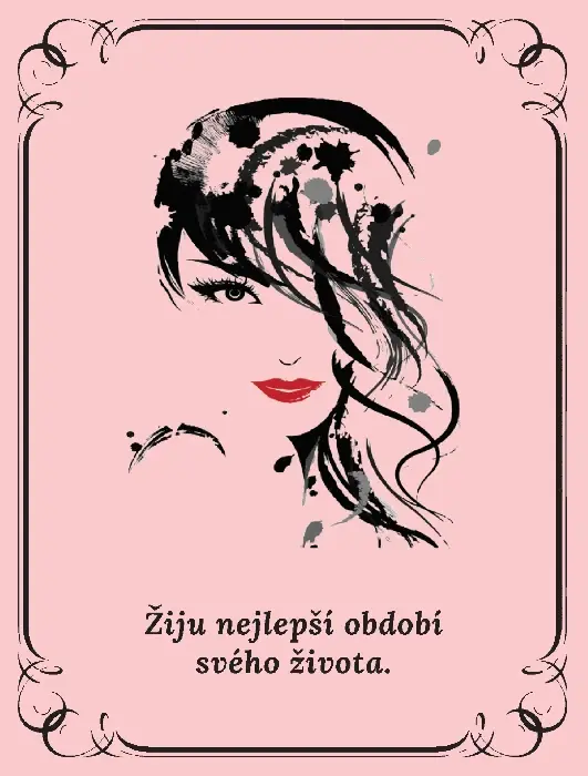 SÍLA ŽENY | 55 karet | Kouzlo afirmací
