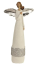 Anděl se stříbrnou krajkou 17cm