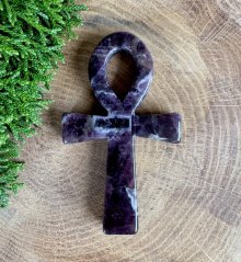 Posvátný symbol ANKH nilský kříž | ametyst