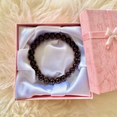 Dárková krabička na náramek z minerálů