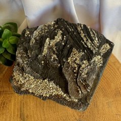 Šungit s pyritem č.4