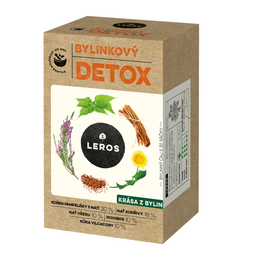 Bylinný čaj BYLINKOVÝ DETOX | 20 sáčků