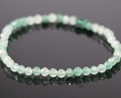 Náramek z avanturínu 4mm fazetový
