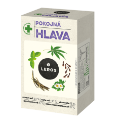 Bylinný čaj POKOJNÁ HLAVA | 20 sáčků