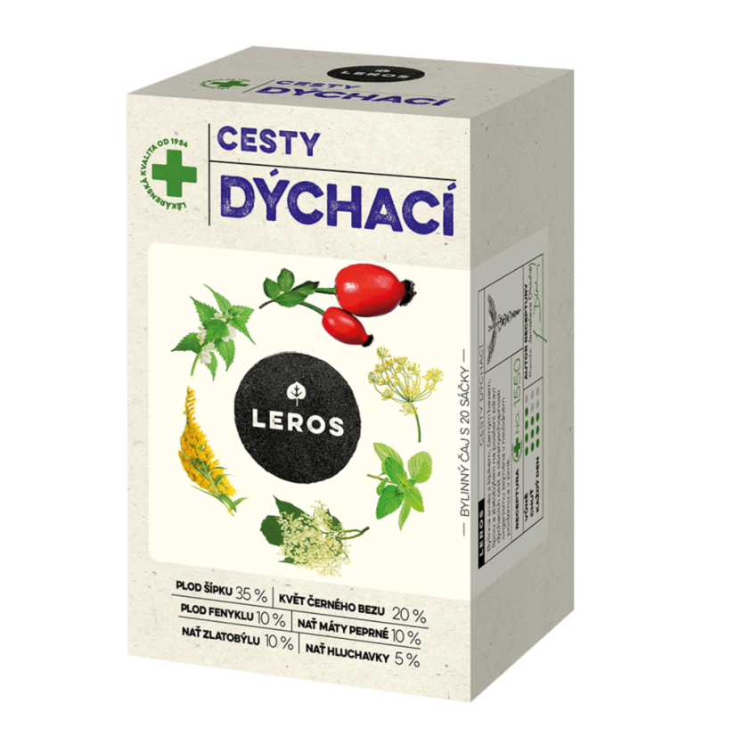 Bylinný čaj CESTY DÝCHACÍ | 20 sáčků